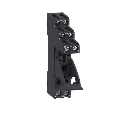 Schneider Electric RGZE1S48M socket with clamp, Harmony Electromechanical Relays, for RXG2 relays, 5A, screw connec to rs, separate contact — Allgemeines Zubehör
