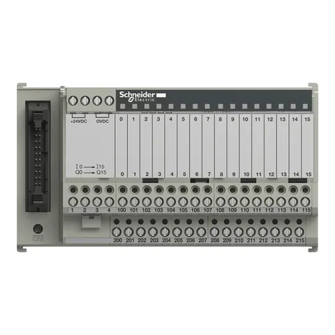 Schneider Electric ABE7H16R21 passive connection sub-base ABE7 - 16 inputs or outputs - Led — PLC Systems & Hardware