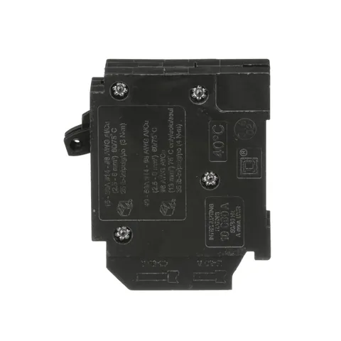 Schneider Electric HOMT1520 Tandem circuit breaker, Homeline, 1 x 1 pole at 15A, 1 x 1 pole at 20A, 120/240VAC, 10kA AIR, plug in, UL — General Accessories