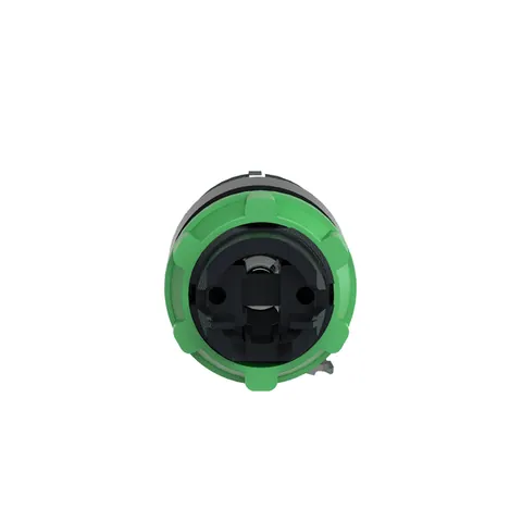 Schneider Electric ZB5AG02 Head for key switch selector, Harmony XB5, plastic, black, 22mm, key 455, 2 positions, stay put — Interruptores y aparamenta modular
