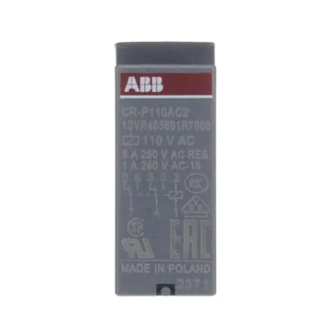 ABB 1SVR405601R7000 CR-P110AC2 Pluggable Interface Relay — Control e HMI