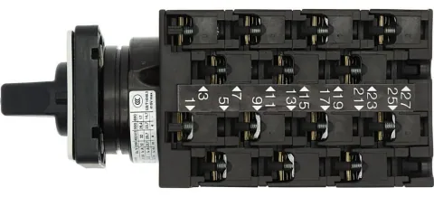 Eaton 005573 T3 Changeover Switch 32 A Flush Mounting 7 Contact Units — Control & HMI