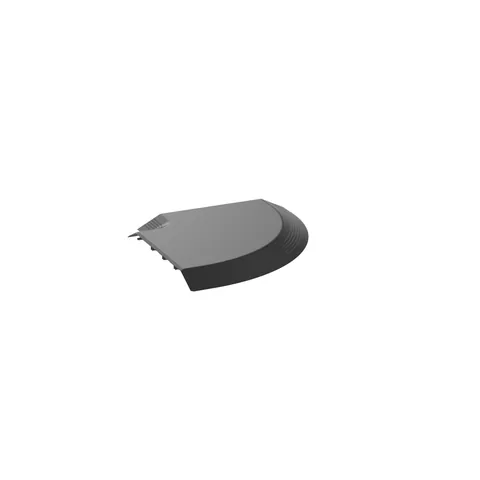 Panduit AFR4RABL Above Floor Raceway Right Angle Fitting, Black — Industrial Cables & Wires