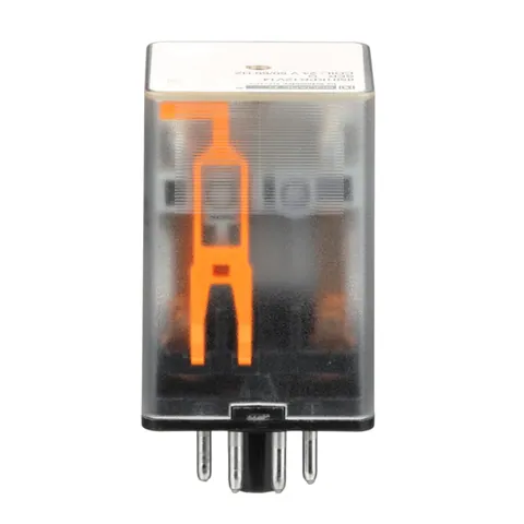 Schneider Electric 8501KPR12V14 Plug in relay, Type KP, tubular, 1 HP at 277 VAC, 10A resistive at 120 VAC, 8 pin, DPDT, 2 NO, 2 NC, 12 VAC coil — General Accessories