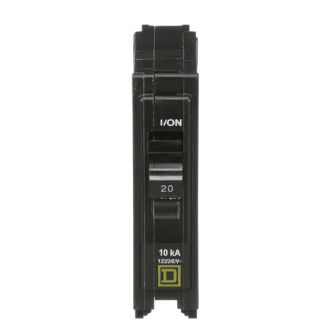 Schneider Electric QO120HM Mini circuit breaker, QO, 20A, 1 pole, 120VAC, 10kA, high magnetic, plug in mount — Accessori generali