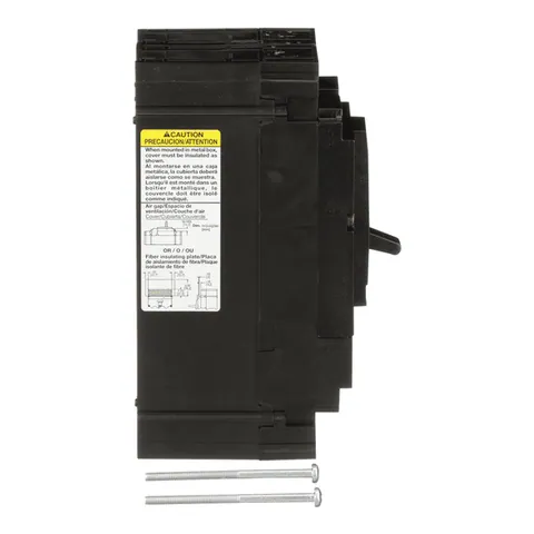 Schneider Electric HDL26015 Circuit breaker, PowerPacT H, 15A, 2 pole, 600VAC, 14kA, lugs, thermal magnetic, 80% — Accessori generali
