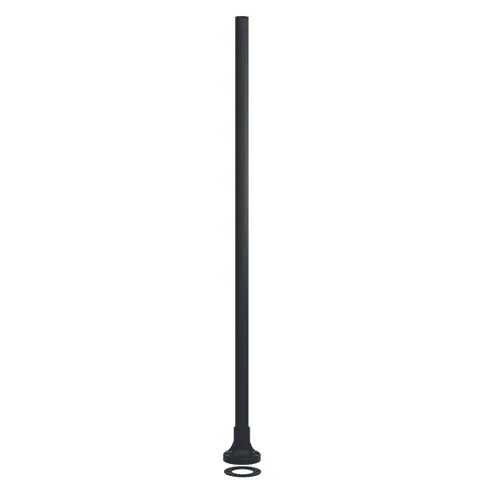Schneider Electric XVBZ04 Fixing base, Harmony XVB, for modular tower lights, plastic, 70mm, 780mm black aluminium support tube + black fixing plate — General Accessories