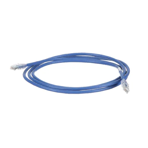 Panduit UTPSP7BUY Cat 6 24 AWG UTP Copper Patch Cord, 7 ft, Blue — Industrial Cables & Wires