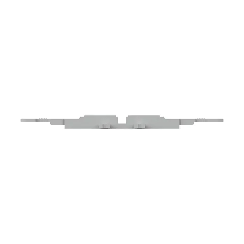 Wago 221-2501 Mounting carrier with strain relief; 1-way; for inline splicing connector with lever; for screw mounting; gray — Terminal Blocks