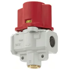 SMC VHS40-04A-R VHS20/30/40/50 Pressure Relief Valve, 3-Port, w/Locking Holes — Process & Flow Control Valves