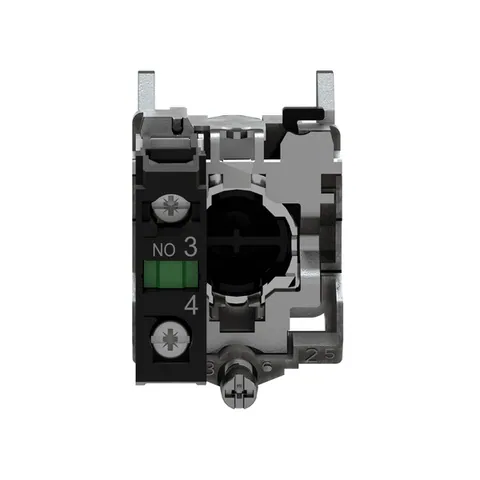 Schneider Electric XB4BA31 Harmony 22mm Push Button, Green Flush, Spring Return, Unmarked — Switches & Modular Apparatus