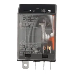 Schneider Electric 783XCXCL-120A Power relay, SE Relays, 15A, 3PDT, 120 VAC, clear cover with LED indicator — Akcesoria ogólne