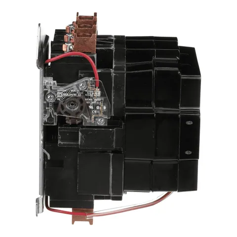 Schneider Electric 8502SFO2V02S NEMA Contactor, Type S, nonreversing, Size 4, 135A, 100 HP at 575 VAC, 3 phase, up to 100 kA, 3 pole, 120 VAC coil, open — General Accessories