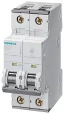 5SY6202-7 Siemens, Interruttori automatici e fusibili