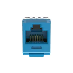 Panduit NKP5E88MBU NetKey Cat 5e Punchdown Jack, Blue — Accesorios generales
