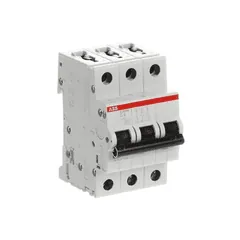 ABB 2CDS273001R0044 S203M-C4 Miniature Circuit Breaker - 3P - C - 4 A — Circuit Breakers & Fuses