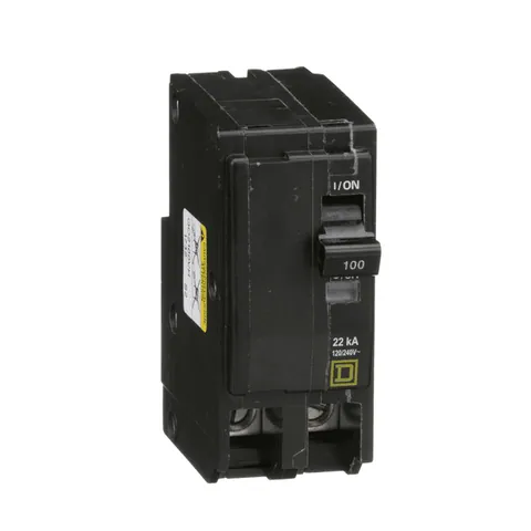 Schneider Electric QO2100VH Mini circuit breaker, QO, 100A, 2 pole, 120/240VAC, 22kA, plug in mount — Accessori generali