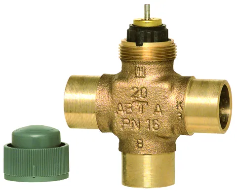 Honeywell V5853A2063 Zone Valves, 3/4 inch 3-way Sweat Valve — Process & Flow Control Valves