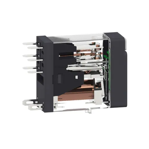 Schneider Electric RXG23F7 interface plug-in relay, 5A, 2CO, LED, 120V AC — Styczniki i przekaźniki