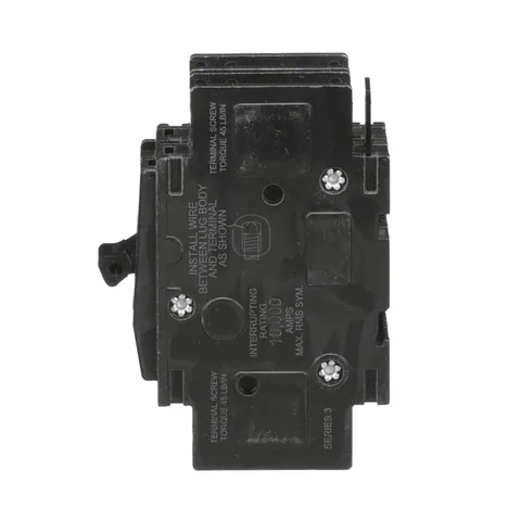 Schneider Electric QOU240 Mini circuit breaker, QOU, 40A, 2 pole, 120/240VAC, 10kA — General Accessories