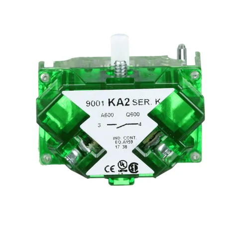 Schneider Electric 9001KA2 30mm Push Button, Types K, SK or KX, contact block, 1 NO — Interruttori e apparecchiature modulari