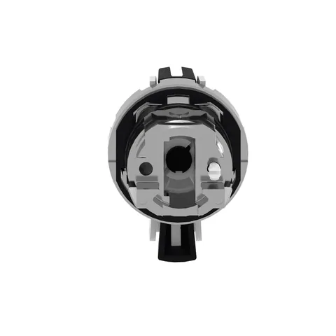 Schneider Electric ZB4BJ291 Selector Switch Head, Harmony XB4, Metal, Black, 22mm, Long Handle, 2 Positions, Stay Put, Padlockable on the Left — Allgemeines Zubehör