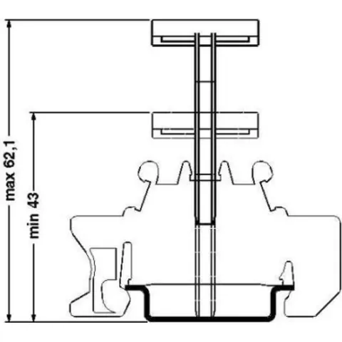 Phoenix Contact CLIPFIX 35 CLIPFIX 35 - End bracket — Accessori generali