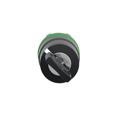 Schneider Electric ZB5AG4 Head for key selector switch, Harmony XB5, plastic, black, 22mm, key 455, 2 positions, stay put — Switches & Modular Apparatus