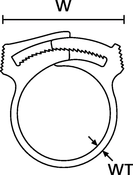 Hellermann Tyton 191-10089 Snapper Hose Clips for Tubes and Harnesses | — Accessori generali