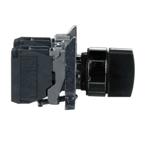 Schneider Electric XB4BD33 Harmony, 22mm Push Button, 3 position selector switch, black, maintained, 2 NO, 600 V — Schalter & modulare Geräte