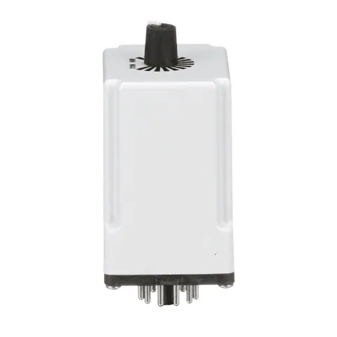 Schneider Electric 9050JCK21V20 Timing Relay, Type JCK, plug In, off delay, adjustable time, 0.1 to 10 seconds, 10A, 240 VAC, 120 VAC/110 VDC — General Accessories