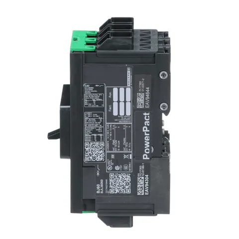 Schneider Electric BJL36060 Circuit breaker, PowerPacT B, 60A, 3 pole, 600Y/347VAC, 25kA, lugs, thermal magnetic, 80% — Accessori generali