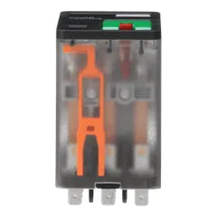 Schneider Electric 788XCXRM4L-240A General purpose relay, SE Relays, 788R, 3PDT, 10A, 240 VAC, Quick terminal, clear cover with LED, lock push button — Akcesoria ogólne