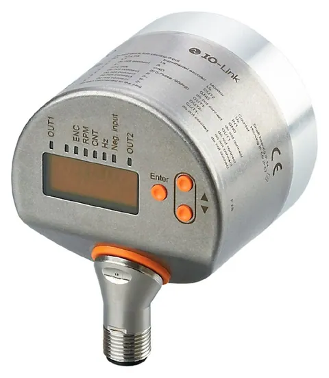 IFM ROP520 Incremental encoder with hollow shaft and display — Encoders & Position Sensors