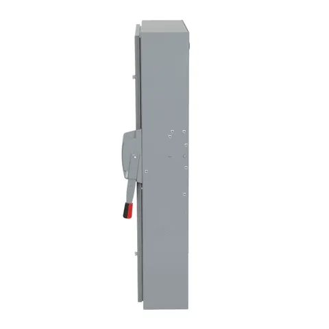 Schneider Electric H225N Safety switch, heavy duty, fusible, 400A, 2 pole, 125HP, 240VAC, 250VDC, neutral factory installed, NEMA1 — Akcesoria ogólne