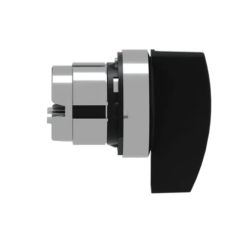 Schneider Electric ZB4BJ3 Head for selector switch, Harmony XB4, metal, black, 22mm, long handle, 3 positions, stay put — Switches & Modular Apparatus