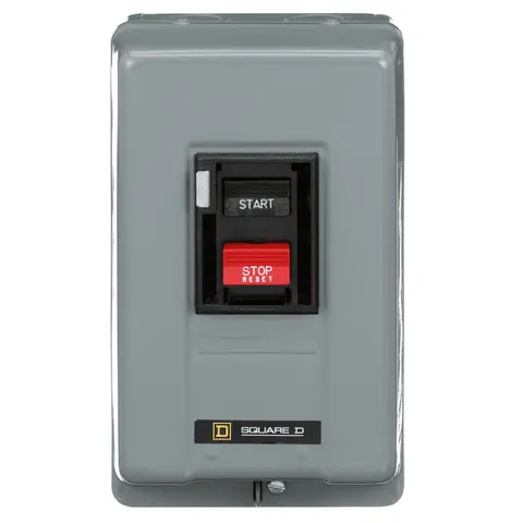 Schneider Electric 2510MBG1 Manual starter, integral horsepower, NEMA M0, 600VAC, 2 pole, 2HP at 230VAC, 1 phase, no indicator, NEMA 1 — Accesorios generales