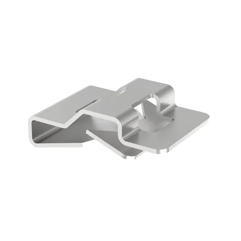 Panduit MCMS12-P-C MCMS12-P-C Clip-on Mount, Indoor use, Zinc Plated Steel, .03-.125", PK100 — Connectors & Plugs