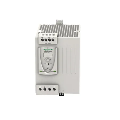 Schneider Electric ABL8WPS24200 Regulated switch power supply, modicon power supply, 3 phases, 380 to 500V AC, 24V, 20A — Power Supply