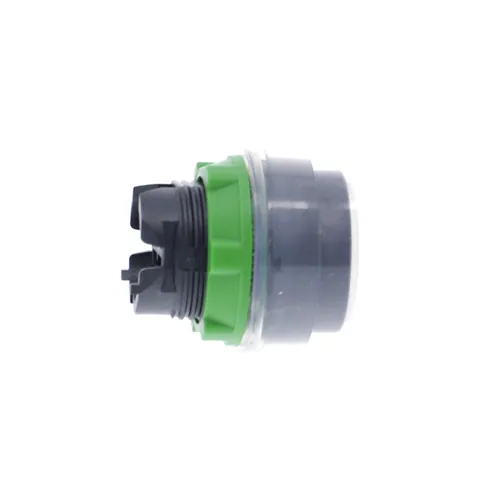 Schneider Electric ZB5AP2 Head for non illuminated push button, Harmony XB5, plastic, projecting, black, 22mm, spring return, booted, unmarked — Switches & Modular Apparatus