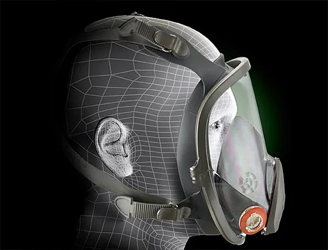 3M 6700 Full Facepiece Reusable Respirator Small — General Accessories