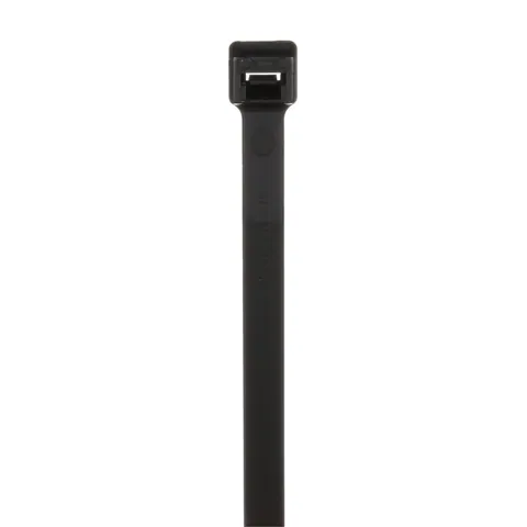 Panduit PLT7LH-L0 Pan-Ty® PLT7LH-L0 Cable Tie, Black, UV PA6.6, 24.7"L, 120lb, PK50 — Connectors & Plugs