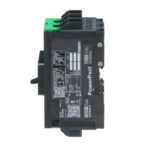 Schneider Electric BJL36030 Circuit breaker, PowerPacT B, 30A, 3 pole, 600Y/347VAC, 25kA, lugs, thermal magnetic, 80% — Accesorios generales