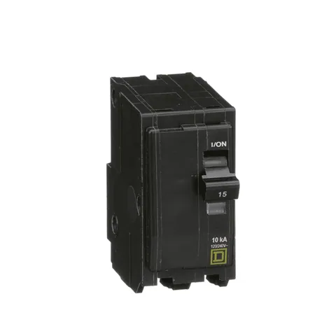 Schneider Electric QO215 Mini circuit breaker, QO, 15A, 2 pole, 120/240VAC, 10kA, plug in mount — Accessori generali