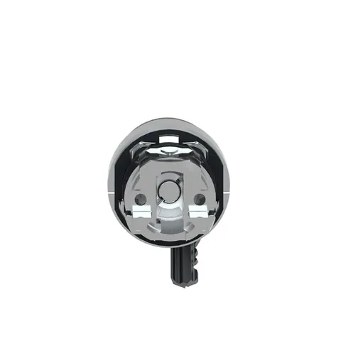 Schneider Electric ZB4BG214 Head for key selector switch, Harmony XB4, metal, black, 22mm, key 520E, 2 positions, stay put — Allgemeines Zubehör