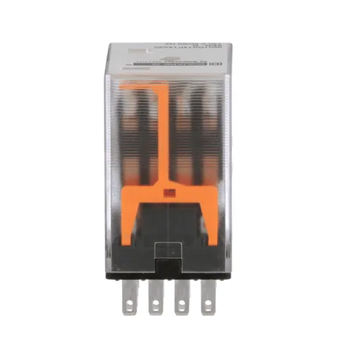 Schneider Electric 8501RS14P14V20 Miniature Relay, Harmony 8501R, low voltage, 4PDT, green LED, socket mounting, 120V AC, 4NO+ 4NC — General Accessories