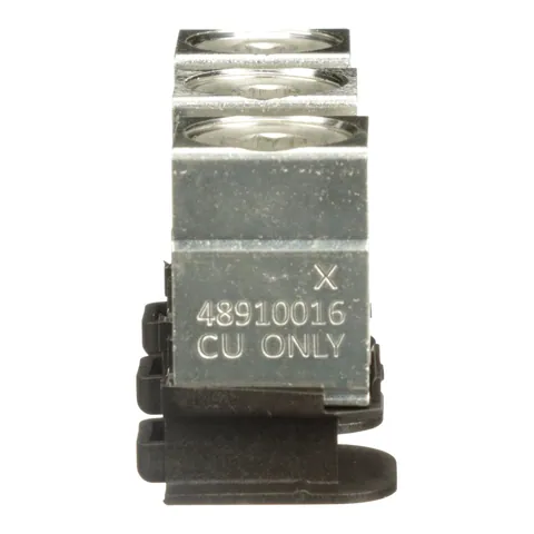 Schneider Electric CU250JD Circuit breaker accessory, PowerPacT J, lug kit, mechanical, 150A to 250A, 1/0 to 300kcmil, copper, qty 3 — Accessori generali