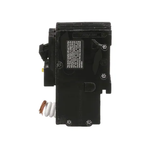 Schneider Electric HOM220GFI Mini circuit breaker, Homeline, 20A, 2 pole, 120/240VAC, 10kA AIR, ground fault class A, plug in, UL — General Accessories