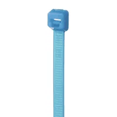 Panduit PLT2S-M76 Pan-Ty® PLT2S-M76 Cable Tie, Aqua, Tefzel, UV, High Heat, 7.4"L, 50lb, PK1000 — Connettori e spine
