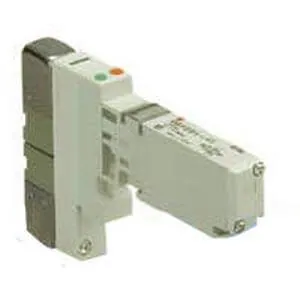 SMC VQ1101-51-Q VQ1000 Series, 5 Port Solenoid Valve, Plug-in Type, Base Mounted, New Style — Solenoid & Servo Valves